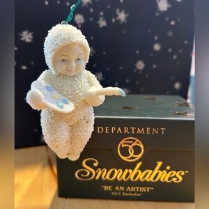 Department 56 Snowbabies “Be an Artist”